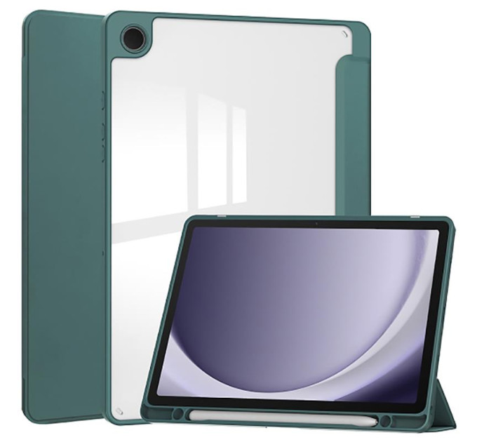 BeCover Чохол-книжка BeCover Soft Edge для Samsung Galaxy Tab A9+ SM-X210/SM-X215/SM-X216 11.0" Dark Green (710368)