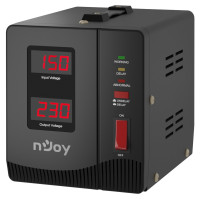 Стабілізатор напруги nJoy Alvis 1000 (AVRL-10001AL-CS01B) AVR, 1 розетка (Alvis 1000)