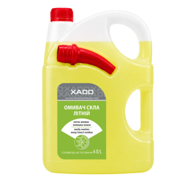 Xado Омивач автомобільний Xado Лайм та лимон 4л (XA 52112)