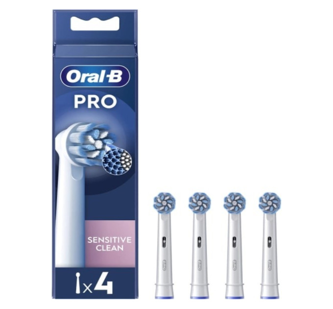 Braun Насадка для зубної електрощітки Braun Oral-B Pro Sensitive Clean EB60X (4 шт)