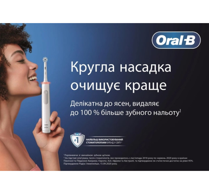 Braun Насадка для зубної електрощітки Braun Oral-B Pro Sensitive Clean EB60X (4 шт)