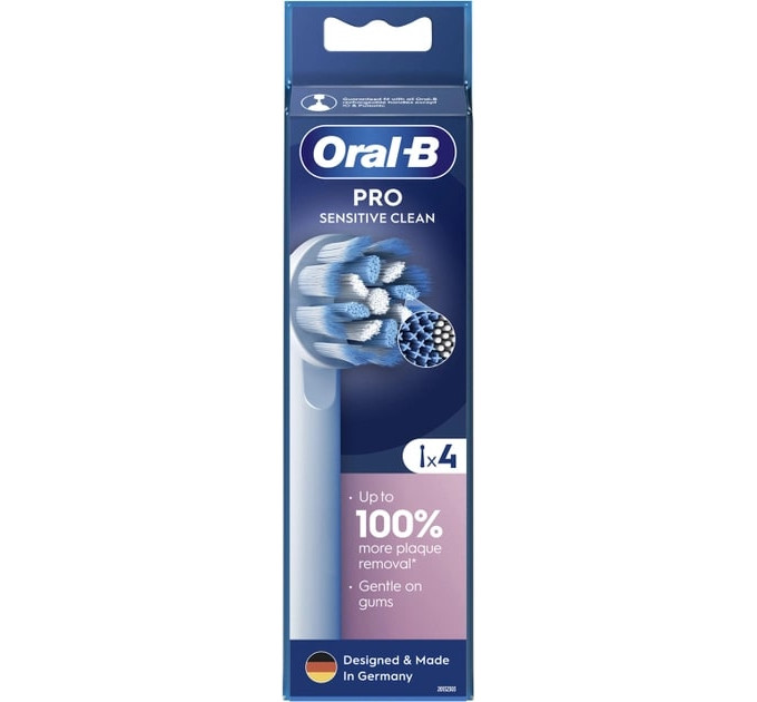 Braun Насадка для зубної електрощітки Braun Oral-B Pro Sensitive Clean EB60X (4 шт)