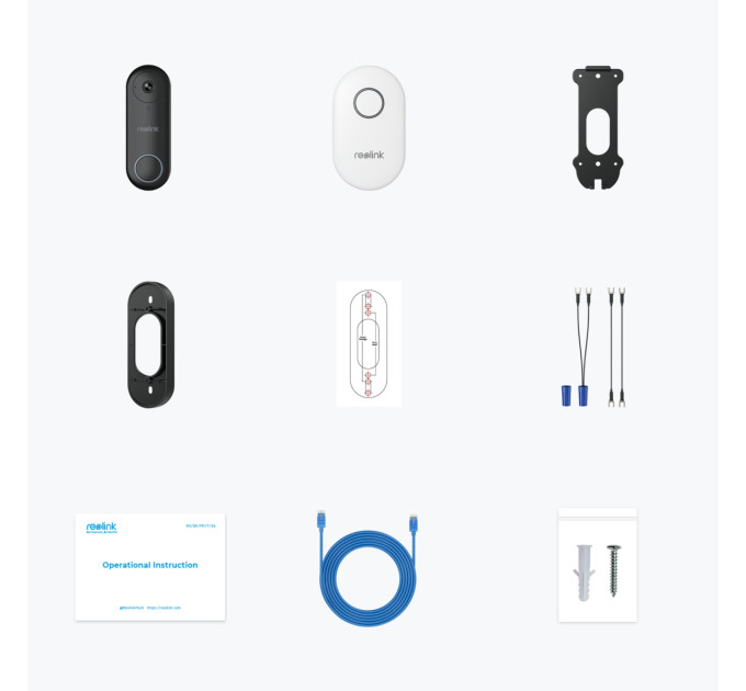 Reolink Відеодзвінок Reolink D340P (Video Doorbell PoE)