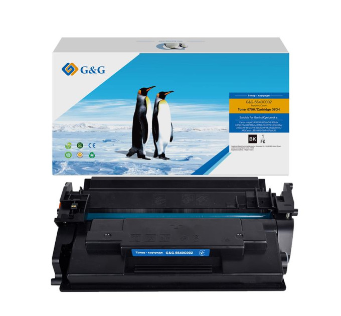 G&G Картридж G&G до Canon 070H MF461dw/463dw/465dw/LBP243dw/246dw Black (10200 стор.)