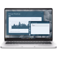 Ноутбук Dell Pro 14 14" FHD+ IPS AG, AMD R5-220, 16GB, F512GB, UMA, Win11P, сріблястий, US клавіатура