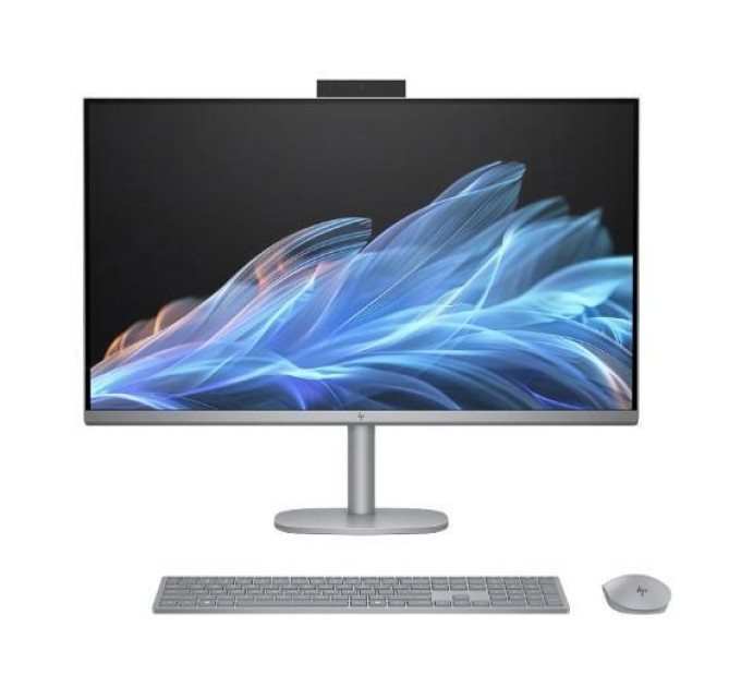 HP pcs Комп'ютер персональний моноблок HP OmniStudio X 27" UHD IPS, Intel U7-258V, 32GB, F1TB, UMA, WiFi, кл+м, Win11, сріблястий