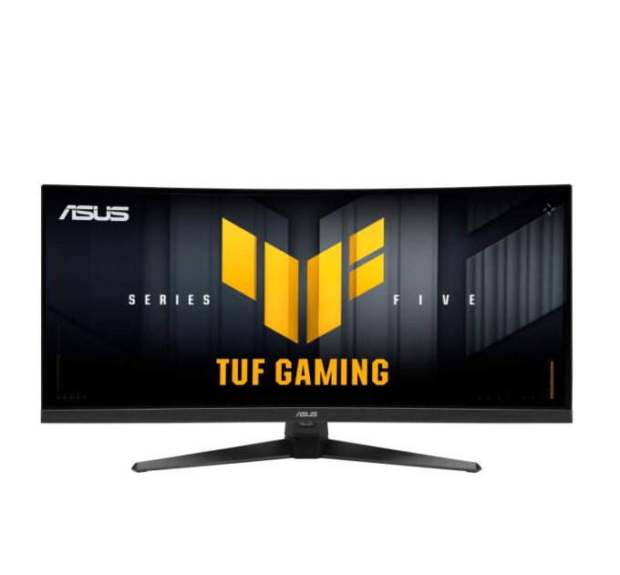 ASUS monitors Монітор Asus 34" TUF Gaming VG34WQ5A 2xHDMI, 2xDP, 2xUSB, MM, VA, 3440x1440, 21:9, 200/400Hz, 0.5ms, DCI-P3 95%, CURVED, AdaptiveSync, HDR400