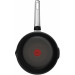 Tefal Kitchenware Мультисковорода Tefal Excellence Fusion, з кришкою, 24см, алюміній, скло, нержавіюча сталь, метал, чорний