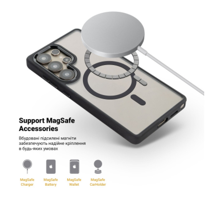 Armorstandart Чохол до мобільного телефона Armorstandart Unit MagCase Samsung S26 Ultra 5G Black (ARM88809)