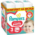 Pampers Підгузки Pampers Active Baby Pants Розмір 3 (6-11 кг) 180 шт (8006530305716)