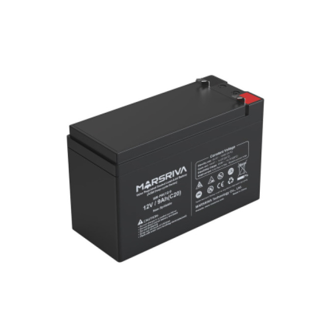 Marsriva Батарея до ДБЖ Marsriva 12V 9Ah (MR-PBU12-9)
