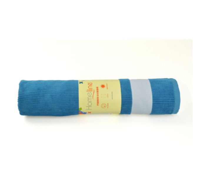 Home Line Рушник Home Line велюровий пляжний темно-бірюзовий 70х150см (105632)
