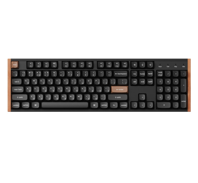 Keychron Клавіатура бездротова Keychron K10 HE Magnetic Switch Black RGB (K10H-F1-UA)