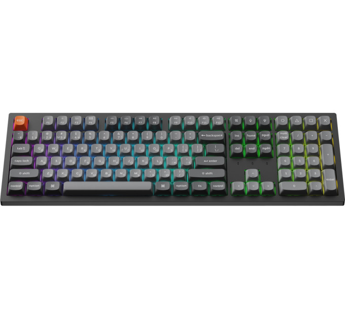 Keychron Клавіатура бездротова Keychron K10 Max Keychron Super Banana Switch Black RGB (K10M-H4-UA)