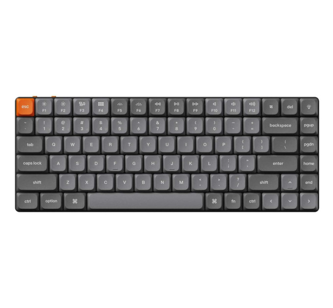Keychron Клавіатура бездротова Keychron K3 Max, Gateron MX 2.0 Brown, Hot-Swap, RGB UA Black (K3M-H3-UA)
