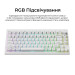 Keychron Клавіатура бездротова Keychron V1 Ultra Keychron Red Switch White RGB (V1U-F1-UA)
