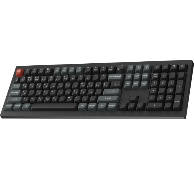 Keychron Клавіатура бездротова Keychron V6 Ultra Keychron Red Switch Black RGB (V6U-D1-UA)
