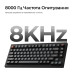Keychron Клавіатура Keychron V1 8K Keychron Super Red Switch Black RGB (V1W-D1-UA)