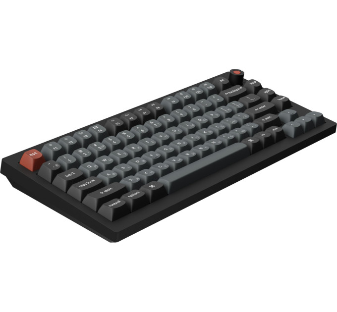 Keychron Клавіатура Keychron V1 8K Keychron Super Red Switch Black RGB (V1W-D1-UA)