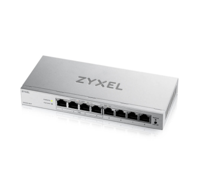 ZyXel Комутатор мережевий ZyXel GS1200-8HP v3 (GS1200-8HPV3-EU0101F)