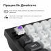Keychron Клавіатура бездротова Keychron Q1 HE Magnetic Switch Black RGB (Q1H-M1-UA)