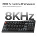 Keychron Клавіатура бездротова Keychron V3 Ultra Keychron Red Switch Black RGB (V3U-D1-UA)
