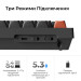 Keychron Клавіатура бездротова Keychron V3 Ultra Keychron Red Switch Black RGB (V3U-D1-UA)