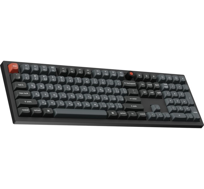 Keychron Клавіатура Keychron V6 8K Keychron Super Red Switch Black RGB (V6W-D1-UA)