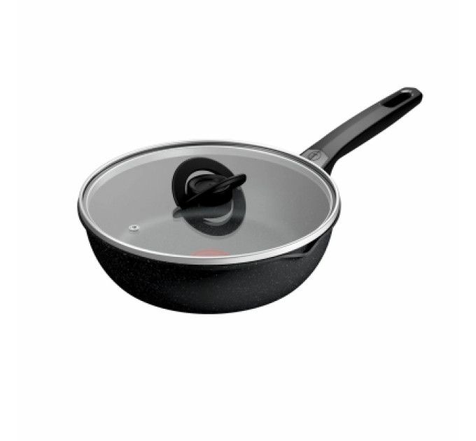 Tefal Сковорода Tefal Expertise з кришкою 24см чорний (G3218402)