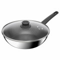 Tefal Сковорода Tefal ВОК Emotion+ Power з кришкою 28см (E3411655)