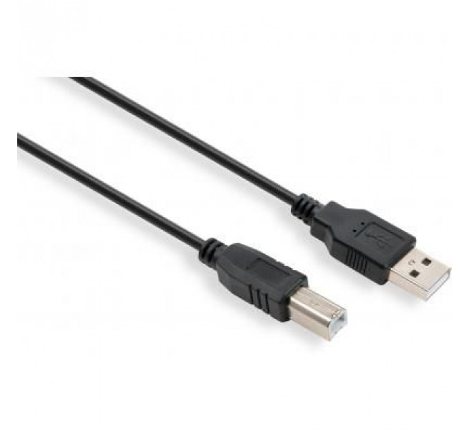 Кабель для принтера USB 2.0 AM/BM 1.8 m Vinga (VCPDCAMBM1.8BK)