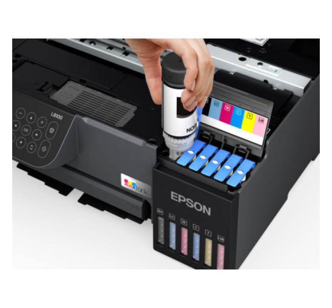 Epson Багатофункціональний пристрій Epson L8100 WI-FI (C11CK94401)