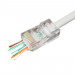 Конектор RJ45 cat.5e UTP 8P8C (наскрізні отв., позолоч. конт.) 100 шт Cablexpert (LC-PTU-01/100)