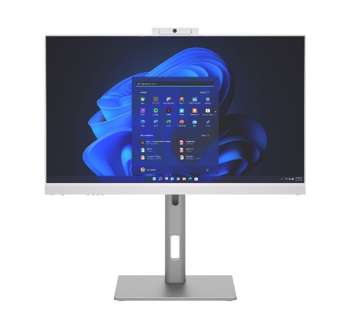 Комп'ютер персональний моноблок 2E Rational K18 23.8" FHD IPS Intel i5-12400, 16Gb, F256GB, UMA, H610, K18.610, 150W, FreeDos, білий