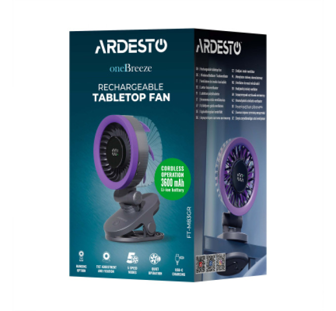 Ardesto Вентилятор Ardesto FT-M83GR