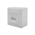 DIGITUS SCS Настінна розетка DIGITUS САТ 6А STP 2xRJ45, 8P8C, для зовнішньої проводки