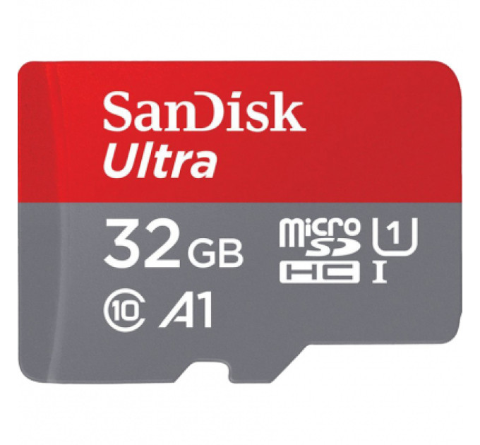 SanDisk Карта пам'яті SanDisk 32GB microSDHC class 10 UHS-I A1 Ultra (SDSQUA4-032G-GN6MN)