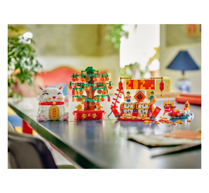 LEGO Конструктор LEGO Iconic Кіт удачі (40813)