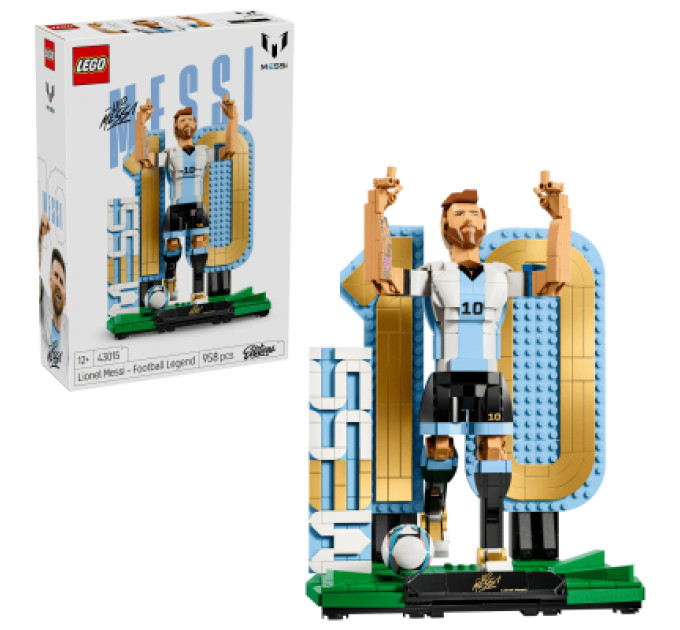 LEGO Конструктор LEGO Editions Football Ліонель Мессі — легенда футболу (43015)