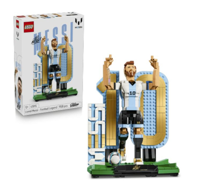 LEGO Конструктор LEGO Editions Football Ліонель Мессі — легенда футболу (43015)