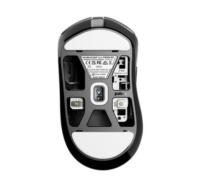 PULSAR Мишка Pulsar X3 CrazyLight Mini Wireless Black (PX3RCL101)
