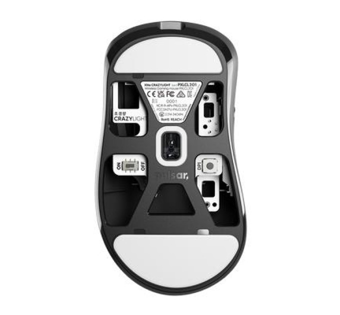 PULSAR Мишка Pulsar Xlite Crazylight Medium 8К Wireless Black (PXLCL201)