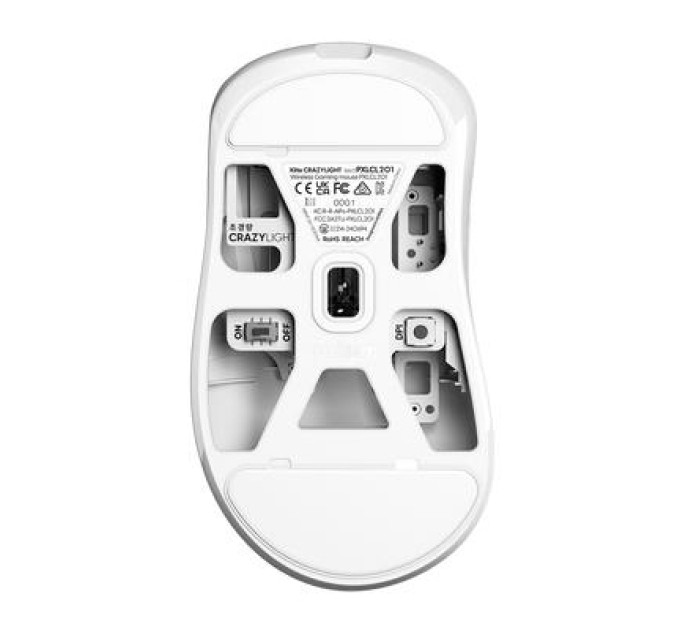 PULSAR Мишка Pulsar Xlite Crazylight Medium 8К Wireless White (PXLCL202)