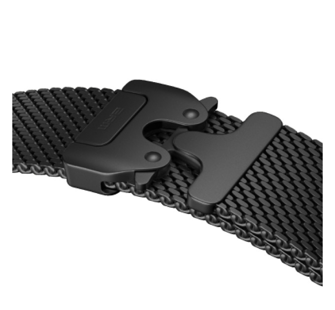 Armorstandart Ремінець до смарт-годинника Armorstandart Milanese UltraLock для Apple Watch 49/46/45/44/42 (Series 1-3) Black (ARM88957)
