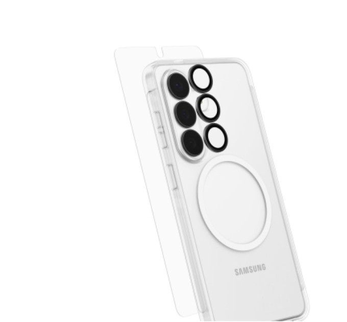 Belkin Чохол до мобільного телефона Belkin 3-in-1 Cover + Glass + Camera Samsung Galaxy S26 (BUA002HQ)