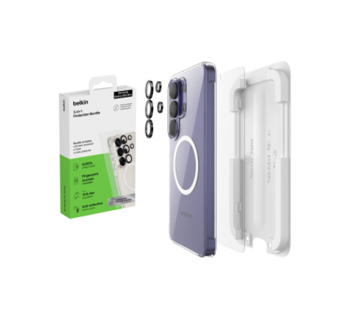 Belkin Чохол до мобільного телефона Belkin 3-in-1 Cover + Glass + Camera Samsung Galaxy S26 Ultra (BUA004HQ)