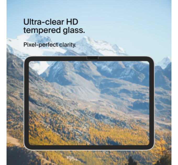 Belkin Скло захисне Belkin TemperedGlass iPad 11/10 (2025 A16/2022) (OVI004ZZ)
