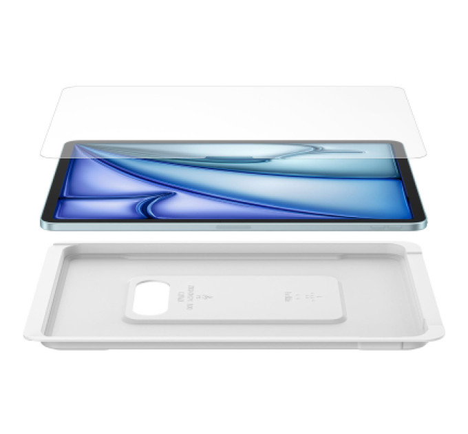 Belkin Скло захисне Belkin TemperedGlass iPad Air 11 (2024 M2/2025 M3) (OVI007HQ)