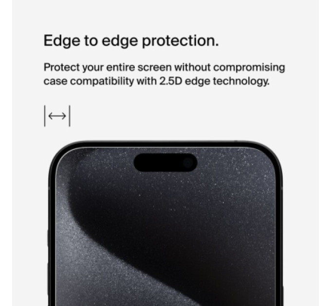 Belkin Скло захисне Belkin UltraGlass2 AM iPhone 15 Pro Max (OVA134ZZ)