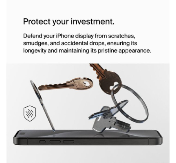 Belkin Скло захисне Belkin UltraGlass2 AM iPhone 15 Pro Max (OVA134ZZ)
